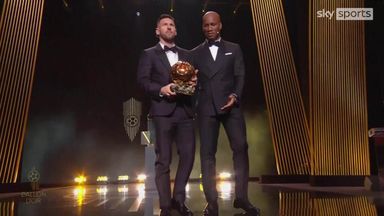 Messi wins his eighth Ballon d'Or