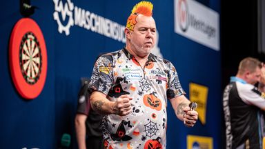 Peter Wright secured the European Championship with a 11-6 victory over James Wade in Dortmund on Sunday