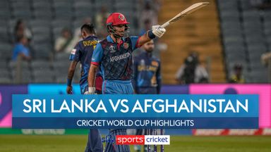 Highlights: Afghanistan thrash Sri Lanka to keep semi-final hopes alive